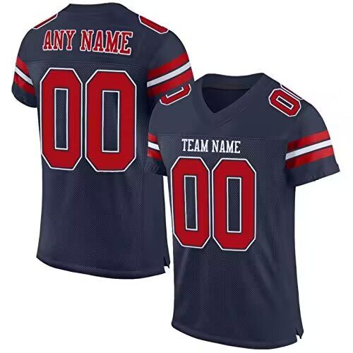 2024 Youth NFL custom throwback blue nike jersey->customized nfl jersey->Custom Jersey